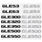 Mercedes Benz GLE53 GLE63 GLE300 GLE320 GLE350 GLE500 GLE550 ABS Car Rear Sticker