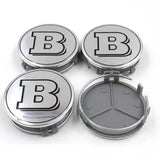 75mm Mercedes Benz Brabus Car Wheel Hub Caps Center Cover
