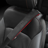 2pcs/set Toyota Suede Car Safety Belt Pads Shoulder Covers