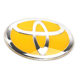 Front Emblem Rear Trunk Badge Steering Wheel Center Sticker for Toyota
