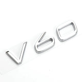 Volvo S40 S60 S80 S90 S80L V40 V50 V60 V90 C30 ABS Car Rear Sticker Emblem Badge Decal