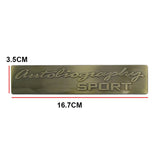 Land Rover Autobiography Logo Metal Car Rear Sticker Decal Auto Front Grille Emblem Badge