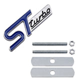 Ford ST Turbo Metal Car Front Grille Emblem Badge Decal