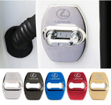 4pcs/set Lexus Stainless Steel Car Door Lock Cover Protection