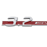 3.2 5.5 6.3 6.5 AMG ABS Car Rear Sticker for Mercedes Benz W246 W176 W246 W203 W204 W205 W211 W212 W213
