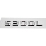 Mercedes Benz S300L S320L S400L S500L S600L Car Rear Emblem Badge Sticker