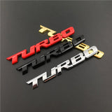 Car Trunk Emblem Sticker for Toyota TURBO Avensis Orolla 4Runner Avalon Aygo Auris Rav4 Camry Auto Decal Exterior Accessories