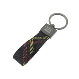 Audi Oxford Webbing Metal Car Keychain