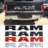 Dodge RAM ABS Car Rear Sticker Decal Trunk Emblem Badge