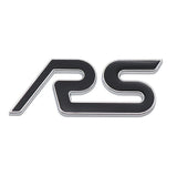 Ford RS Logo Metal Car Front Grille Emblem Auto Rear Trunk Badge Sticker