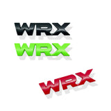 Subaru WRX Logo Metal Car Front Grille Emblem Badge Rear Sticker Decal