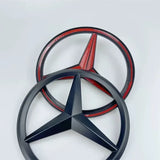 18.8cm ABS Car Front Grille Center Badge Cover for Mercedes Benz W204 W205 W210 W211 W212 W213 C E Class GLA GLK ML GLC GLE