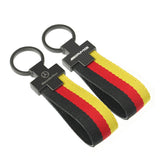 Mercedes Benz AMG Nylon Webbing Car Keyring Keychain Pendant