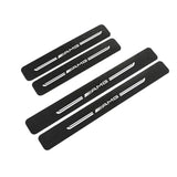 Mercedes Benz AMG Carbon Fiber Car Door Threshold Scratch Proof Sticker Decal