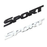 3D Metel Sport Logo Car Sticker Trunk Auto Emblem Badge Door Decals for Highlander Sport Logo SUV C-HR BMW HONDA VW Ford