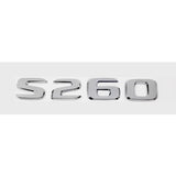 Mercedes Benz S55 S63 S200 S220 S250 S260 S300 S320 S350 ABS Car Rear Stickers Decal