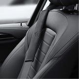 2pcs 32.5cm Citroen Logo Suede Car Seat Safety Belt Pads Shoulder Protection Cover