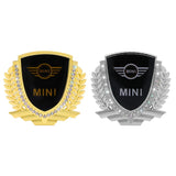 MINI Cooper Metal Diamond Car Rear Sticker Auto Window Emblem Badge Decal