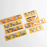 Rear Trunk Styling Emblem V6 V8 5.7 GXR VXR TXL VXL VXS GXRi VXRi Letter Sticker Logo Badge Nameplate for Land Cruiser Prado