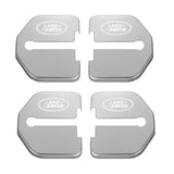 4pcs/set Land Rover Stainless Steel Car Door Lock Cover Protection