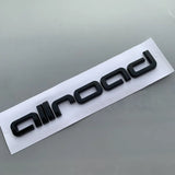 Audi Allroad Logo ABS Car Rear Sticker Emblem Badge Decal