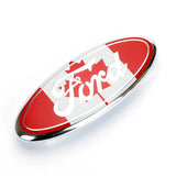 14.5x5.8cm Ford ABS Car Front Head Emblem Badge Auto Rear Sticker Decal