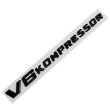 Mercedes Benz V6 V8 V12 KOMPRESSOR ABS Car Rear Sticker