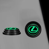 4pcs/set Lexus Car Door Shock Stickers Luminous Absorber Decal