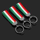 Volkswagen VW R Nylon Webbing Car Keychain Pendant Key Chain Holder