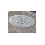 58x22mm Ford Aluminum Alloy Car Steering Wheel Cover Sticker Decal