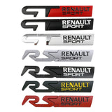 RS GT Renault SPORT Logo Metal Car Rear Sticker Emblem Badge Decal