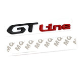 Peugeot GTI GT GTline Metal Car Rear Sticker Decal Auto Body Fender Side Emblem Badge