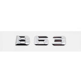 Mercedes Benz B Class B35 B45 B63 B180 B200 B220 B250 B260 B300 Car Rear Stickers Emblems Badge