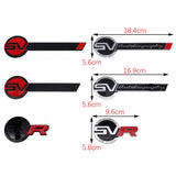 Land Rover SVR Logo ABS Car Rear Sticker Decal Auto Body Side Emblem Badge