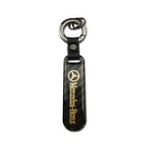 Lincoln Carbon Fiber Car Logo Keychain Keyring