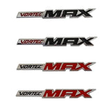 2pcs Chevrolet VORTEC MAX Metal Car Rear Sticker Decal Auto Body Side Emblem Badge