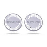 2pcs MG Logo Car Water Coasters 7-color LED Light Cup Mat Holder