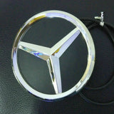 9.5cm Mercedes Benz ABS LED Light Car Logo Rear Emblem Badge