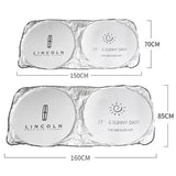 Lincoln Car Front Window Windshield Sunshade Protector Cover