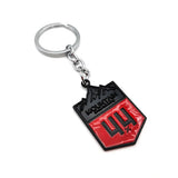 Jeep Mountain 4X4 Logo Metal Car Key Rings Keychain Pendant