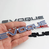 Land Rover EVOQUE Logo Metal Car Trunk Sticker Decal Emblem Badge