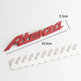 Mazda Atenza Logo Metal Car Rear Sticker Decal Auto Trunk Emblem Badge