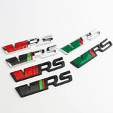 Skoda VRS Logo Metal Car Front Grille Emblem Badge Rear Sticker Decal