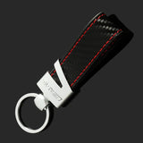 Mercedes Benz AMG Metal Leather Car Keychian Auto Key Holder Keyring