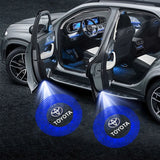 Car Door Welcome Laser Shadow Lamp Projector LED Light for Toyota