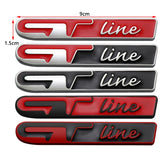 Renault GT Line Logo Metal Car Rear Sticker Emblem Badge Decal