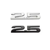 Mazda 2.0 2.5 Metal Car Rear Sticker Decal Auto Trunk Emblem Badge