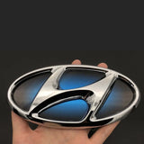 Hyundai Sonata 8 Hybrid ABS Car Front Hood Emblem Badge Rear Sticker Decal