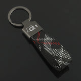 Audi Q1 Logo Metal Car Key Ring Holder Pendant Keychain
