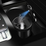 BMW M Power Metal Car Ash Tray Auto Ashtray Cigarette Holder Box with LED Light